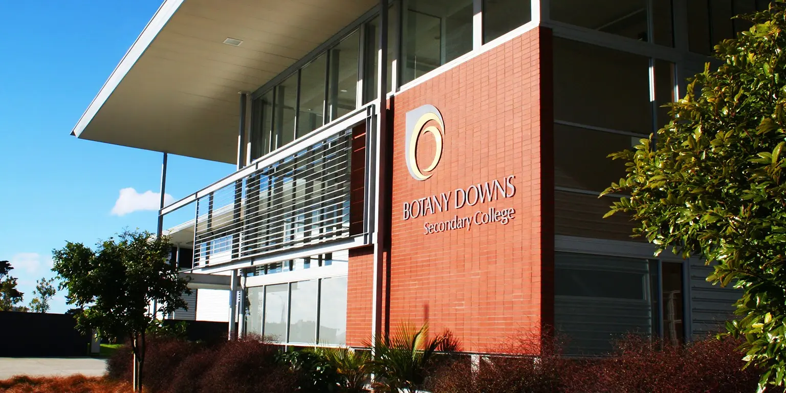 Du học Trung học New Zealand - Trường Botany Downs Secondary College