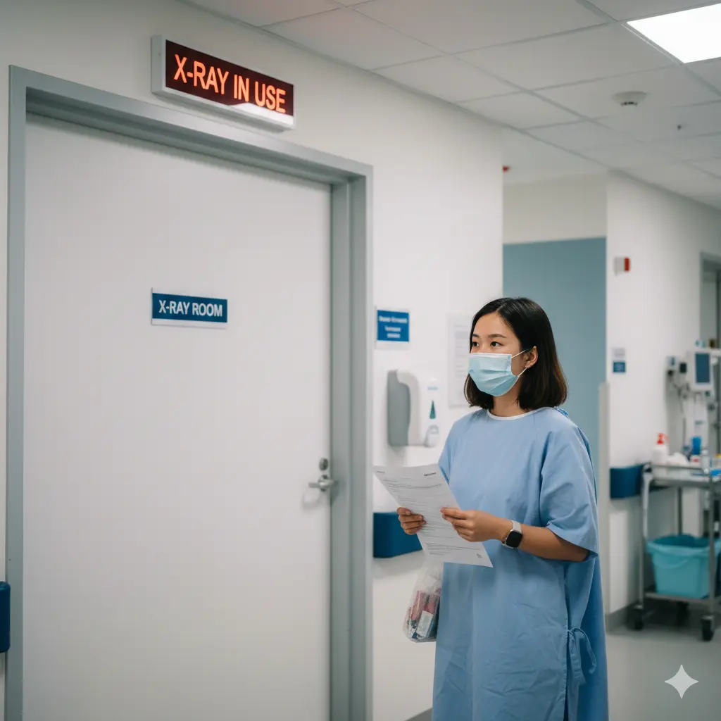 Khi nào cần nộp giấy khám sức khỏe và chụp X-quang phổi?