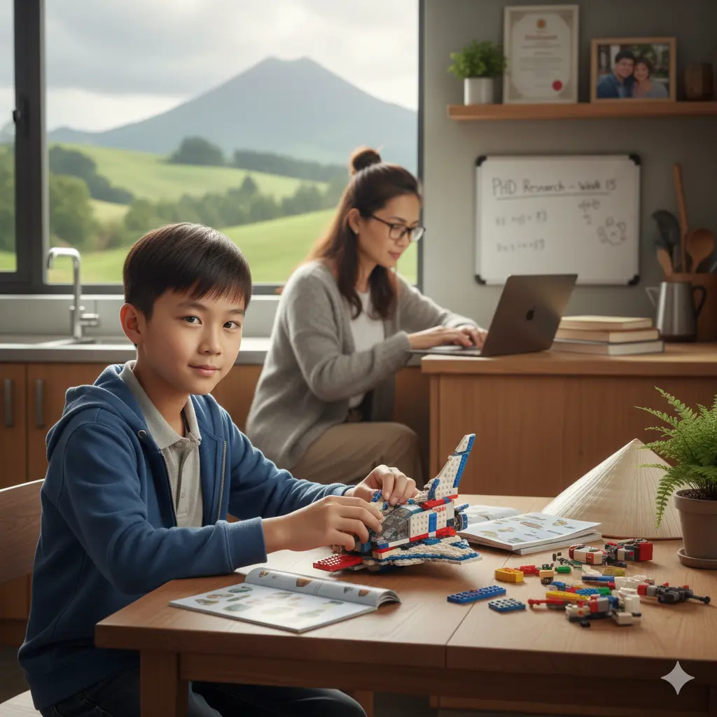 Visa du học cho con phụ thuộc của người giữ Student Visa