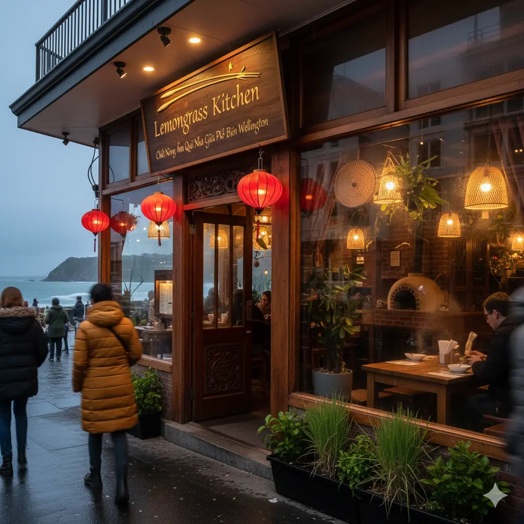 Lemongrass Kitchen: Chút Nồng Ấm Quê Nhà Giữa Phố Biển Wellington.