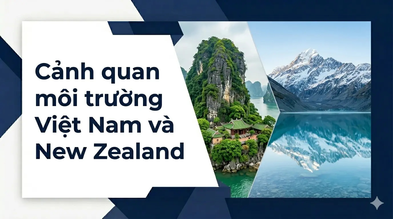 Một chút cảm nhận về cảnh quan môi trường giữa Việt Nam và New Zealand