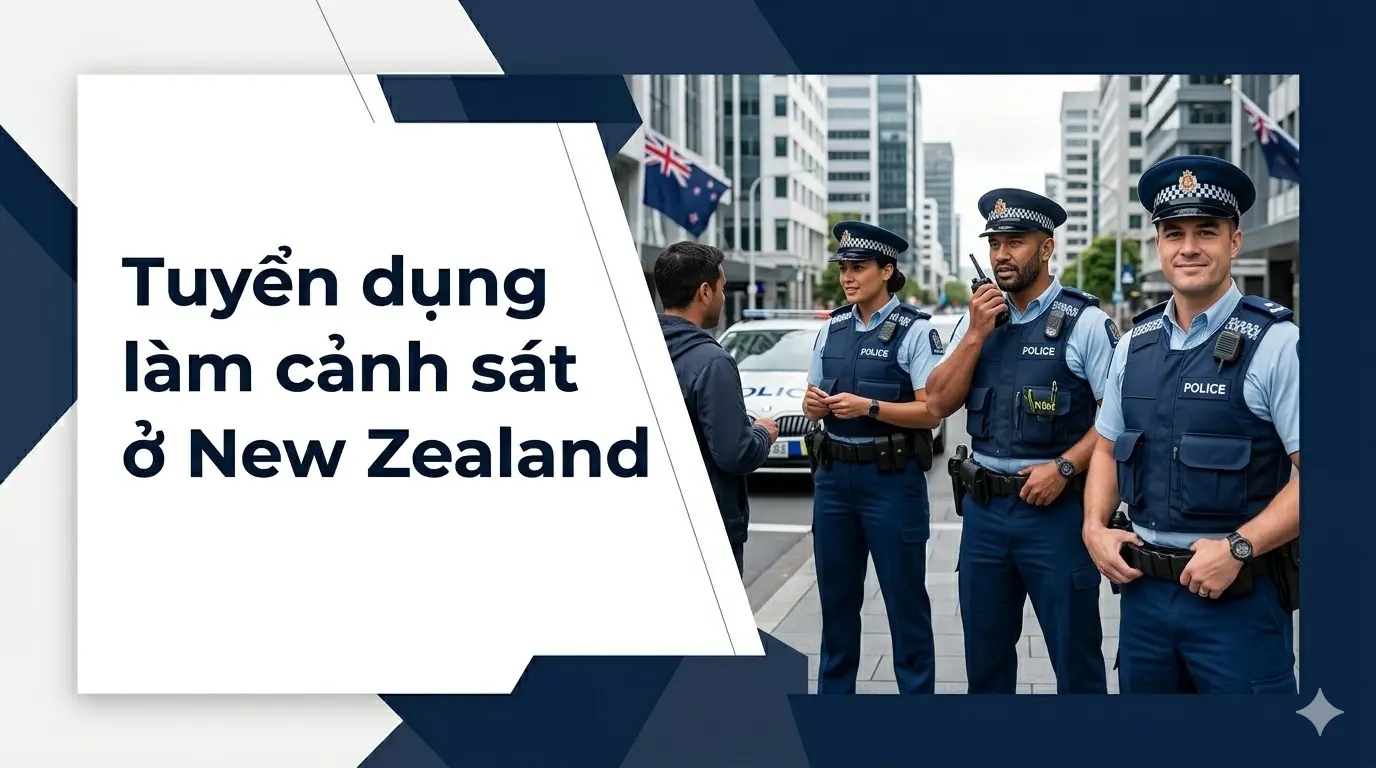 Tuyển dụng làm cảnh sát ở New Zealand