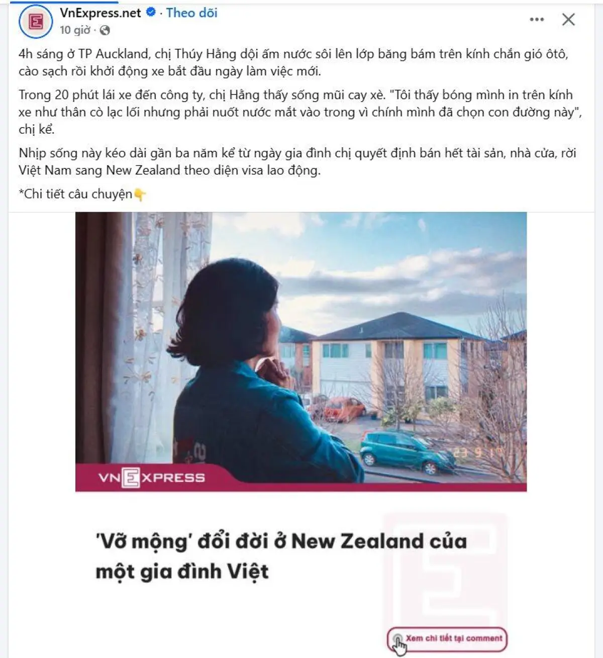 Câu chuyện vỡ mộng khi đổi đời tại New Zealand