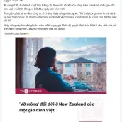 Câu chuyện vỡ mộng khi đổi đời tại New Zealand