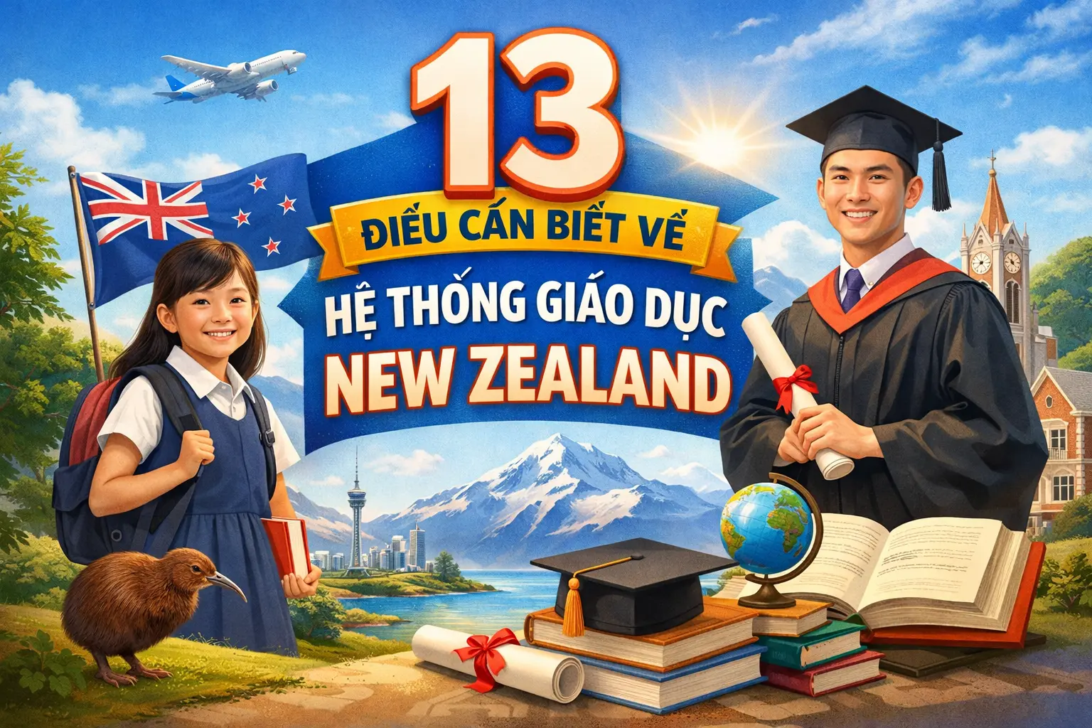 13 điều bạn cần biết về hệ thống giáo dục New Zealand