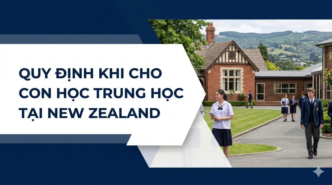 6 quy định phải biết khi cho con tham gia bậc trung học tại New Zealand