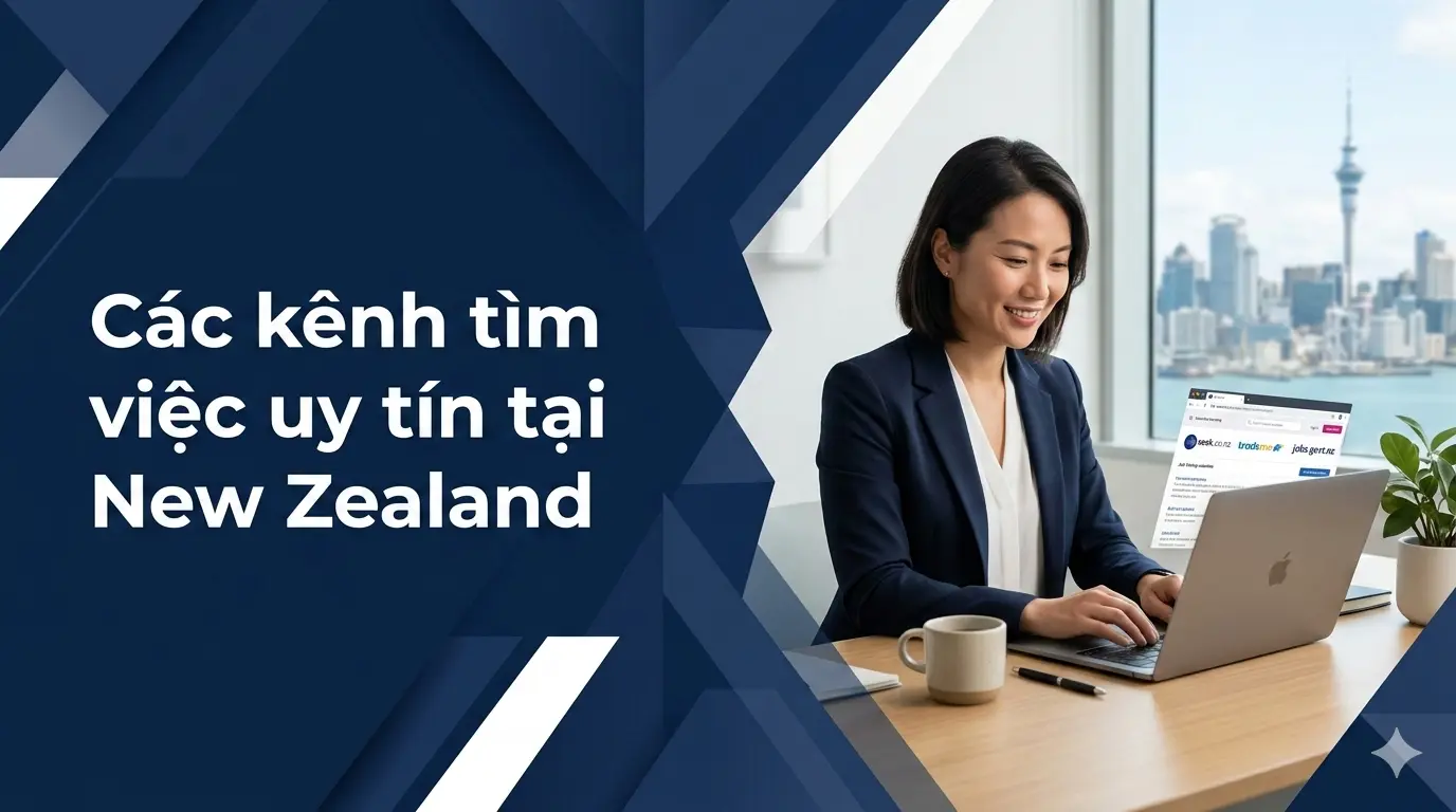 Các kênh tìm việc uy tín tại New Zealand