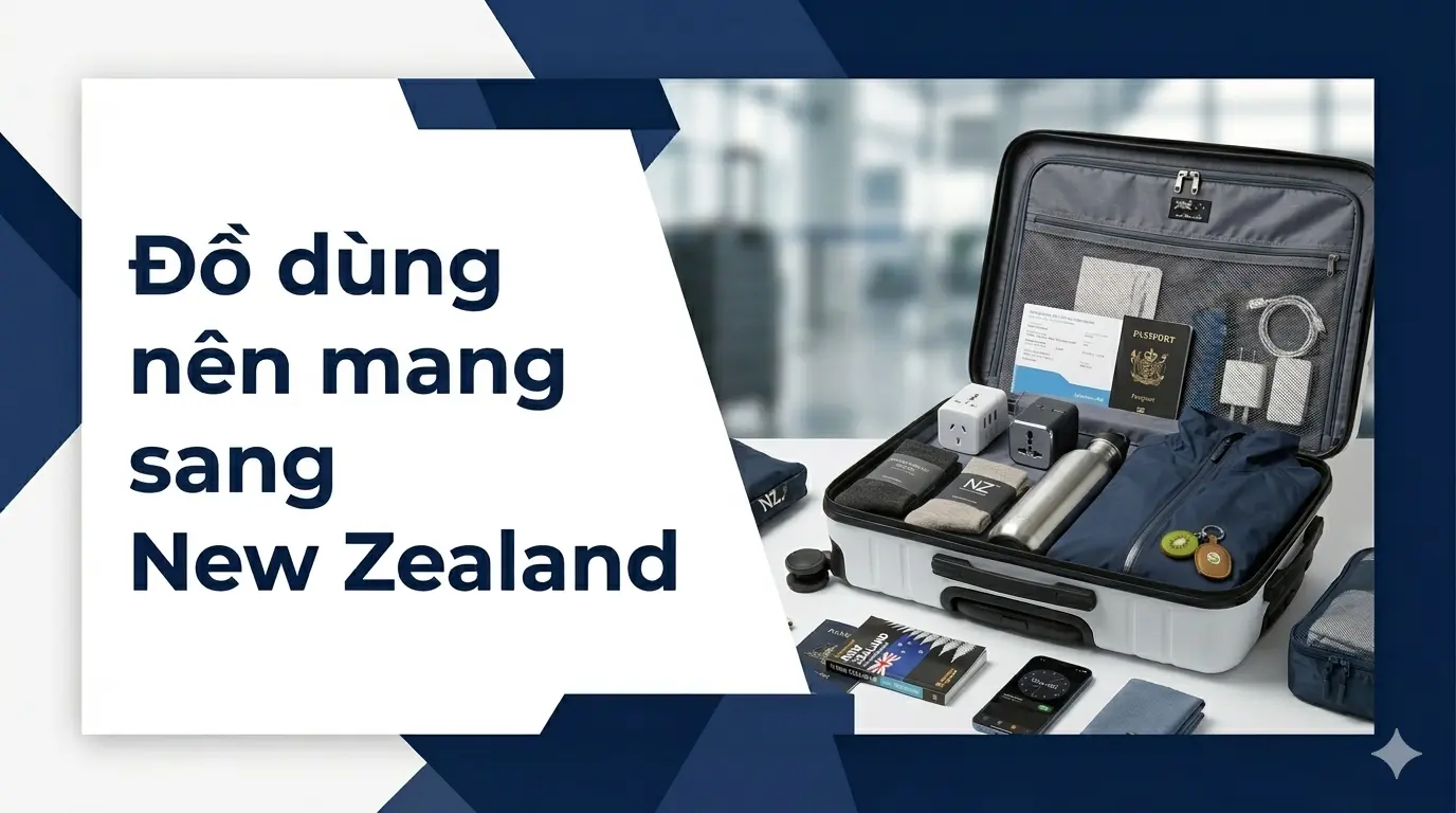Chuẩn bị hành lý khi sang New Zealand – vài kinh nghiệm nhỏ của gia đình mình