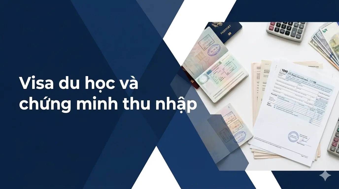 Visa du học & Chứng minh thu nhập