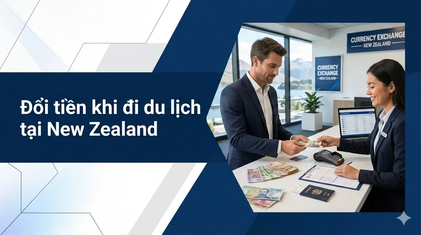 Đổi tiền khi đi du lịch tại New Zealand