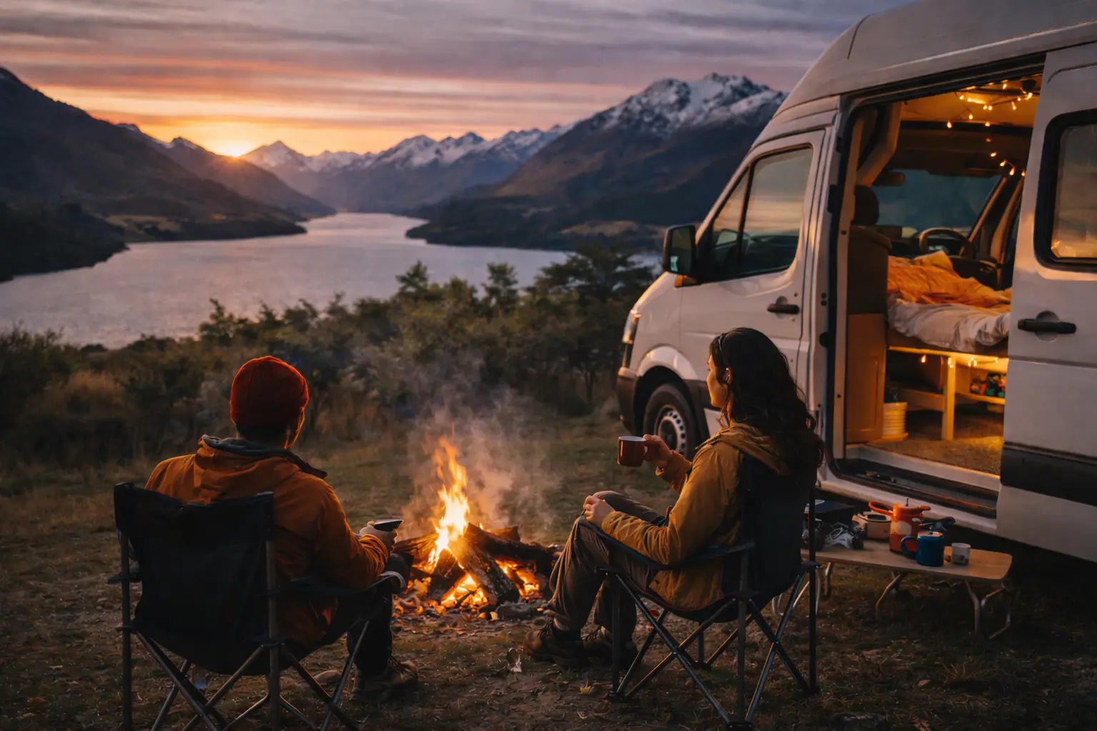 Khám phá văn hoá camping và roadtrip của người Kiwi tại New Zealand