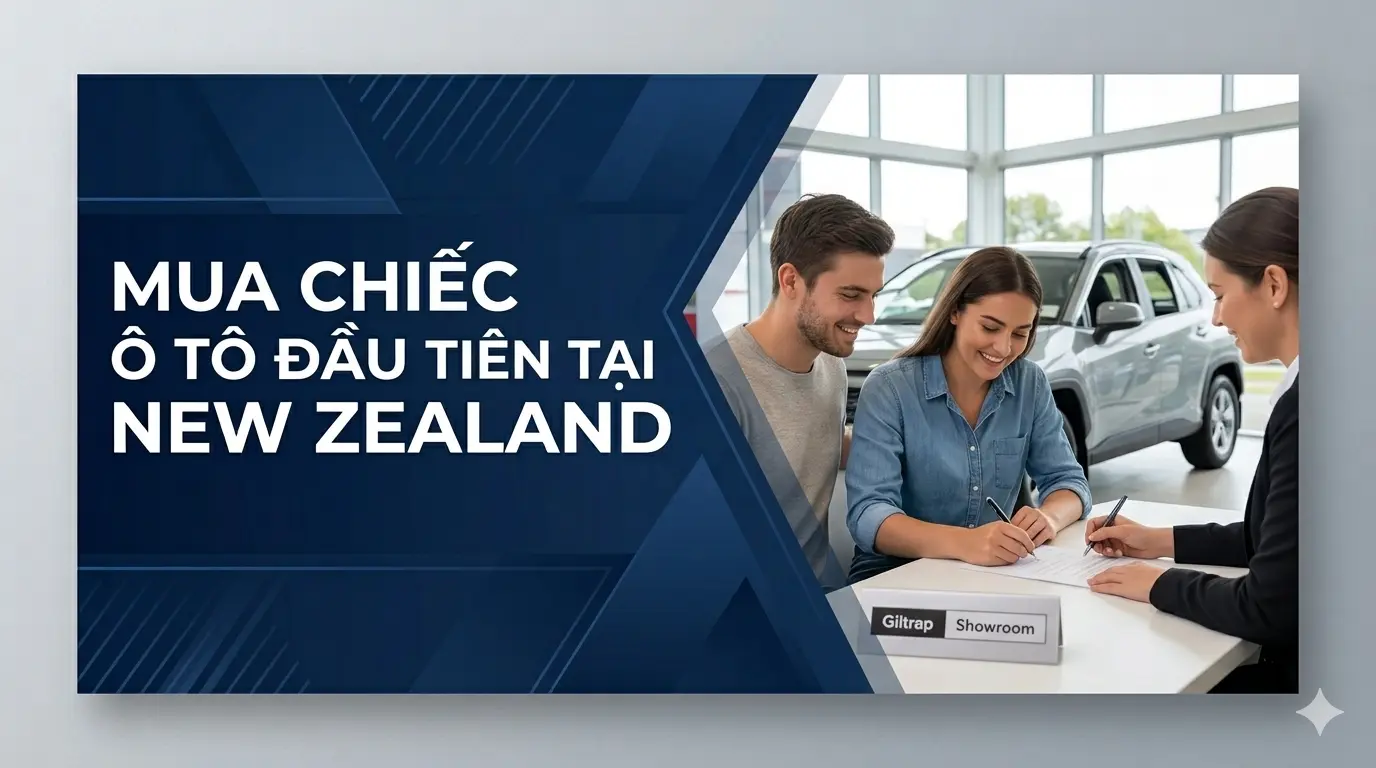 Mua chiếc ô tô đầu tiên ở New Zealand
