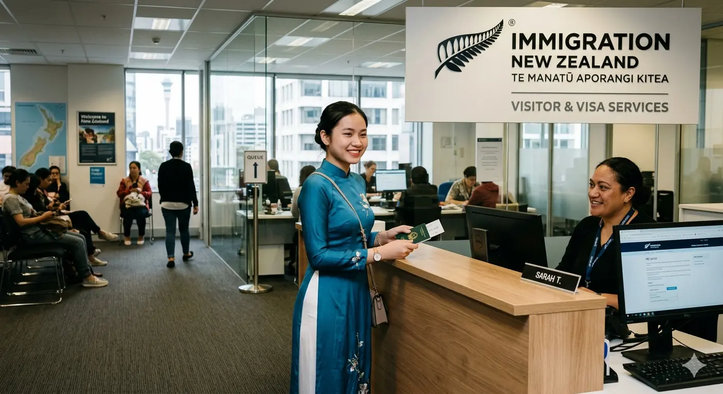 Phí của cục di trú INZ đối với mỗi loại visa