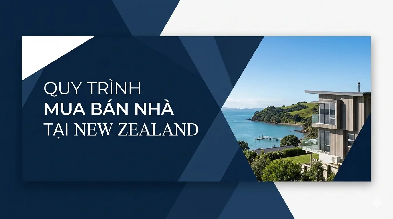 Quy trình mua bán nhà tại New Zealand