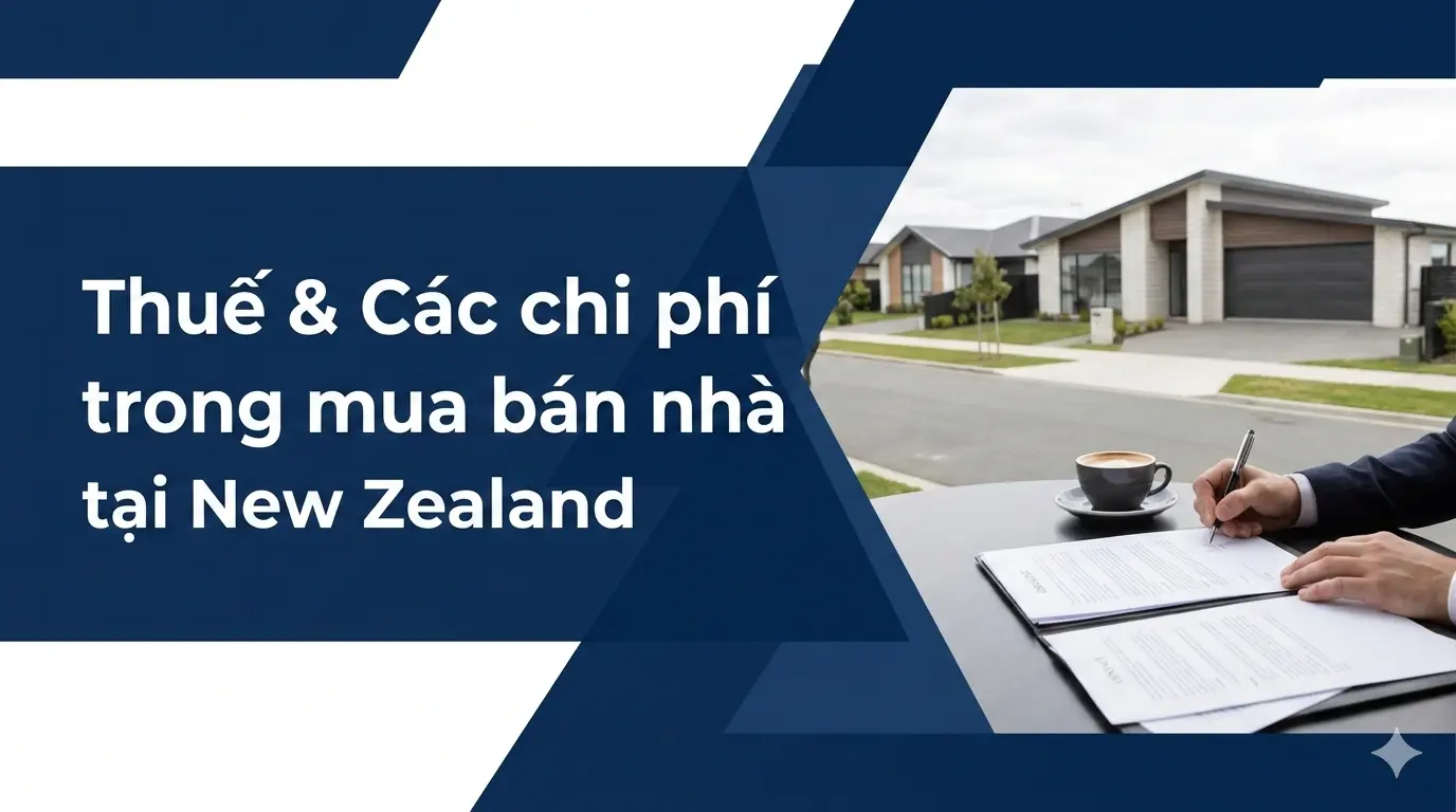 Thuế & Các chi phí đi kèm trong quá trình mua bán nhà